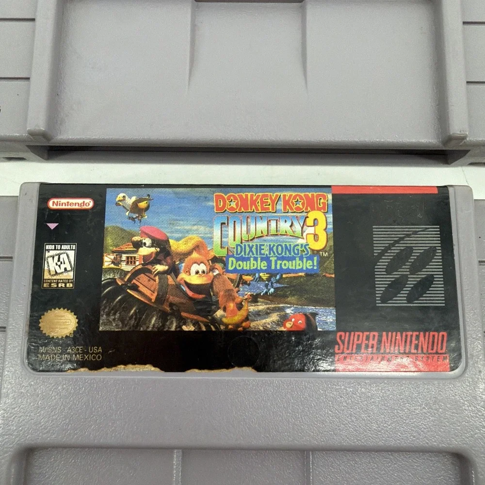 Donkey Kong Country 1 2 3 snes